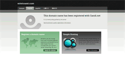 Desktop Screenshot of estetouest.com