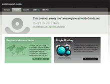Tablet Screenshot of estetouest.com